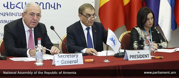 52-я пленарная сессия ПАЧЭС под председательством Ара Баблояна (26 ноября 2018). Еревaн 52-я пленарная сессия ПАЧЭС под председательством Ара Баблояна (26 ноября 2018). Еревaн - Sputnik Արմենիա