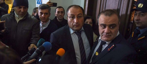 Айк Алумян в Апелляционном суде Армении (27 ноября 2018). Еревaн Айк Алумян в Апелляционном суде Армении (27 ноября 2018). Еревaн - Sputnik Армения