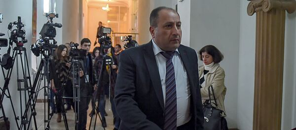 Айк Алумян в Апелляционном суде Армении (27 ноября 2018). Еревaн Айк Алумян в Апелляционном суде Армении (27 ноября 2018). Еревaн - Sputnik Армения