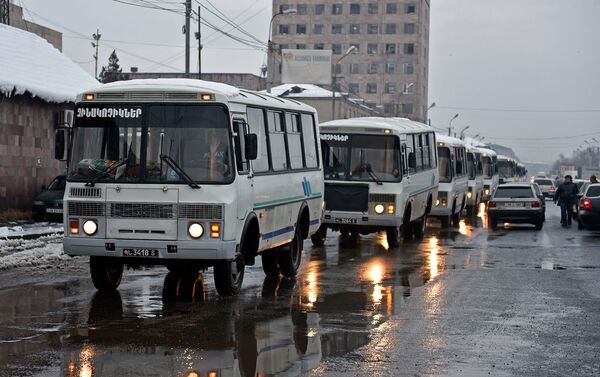 Автобусы для призывников - Sputnik Армения