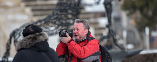 Туристы в Ереване - Sputnik Армения