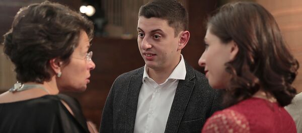 Нарек Ахназарян на церемонии Благодарности «Летопись Милосердия» в МХАТе имени Горького (28 ноября 2018). Москвa - Sputnik Արմենիա