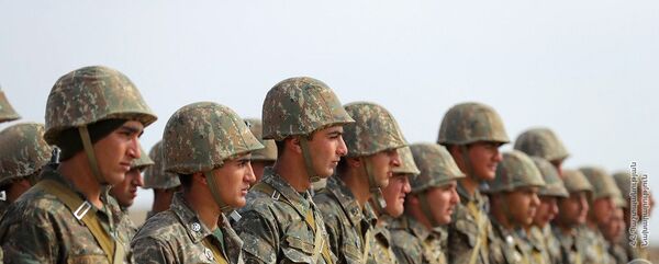 Солдаты армянской армии Солдаты армянской армии - Sputnik Армения