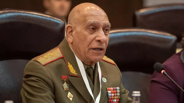 Норат Тер-Григорянц на заседании армяно-российского Лазаревского клуба (30 ноября 2018). Еревaн - Sputnik Армения