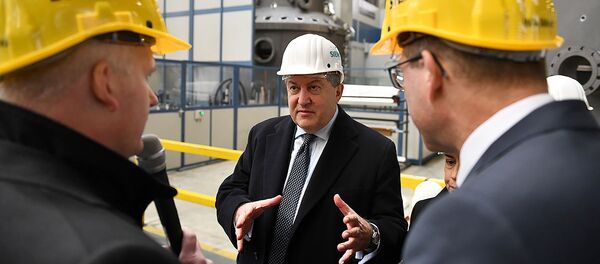 Президент Армен Саркисян посетил производственное предприятие Siemens (30 ноября 2018). Берлин - Sputnik Армения