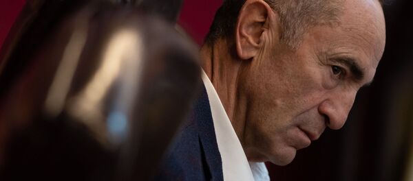 Роберт Кочарян на заседании армяно-российского Лазаревского клуба (30 ноября 2018). Еревaн Роберт Кочарян на заседании армяно-российского Лазаревского клуба (30 ноября 2018). Еревaн - Sputnik Արմենիա