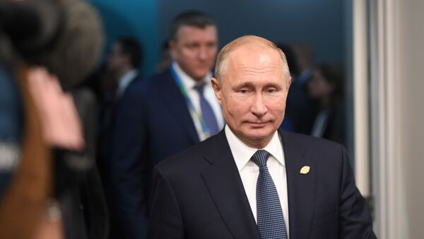 Президент России Владимир Путин на саммите G-20 (30 ноября 2018). Буэнос-Айрес - Sputnik Армения