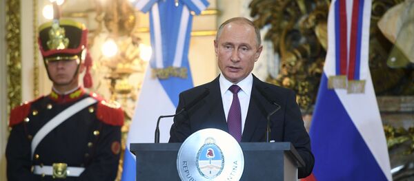 Официальный визит президента РФ В. Путина в Аргентину. День второй Официальный визит президента РФ В. Путина в Аргентину. День второй - Sputnik Армения