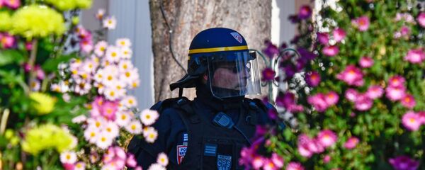 Акция протеста автомобилистов жёлтые жилеты в Париже - Sputnik Армения