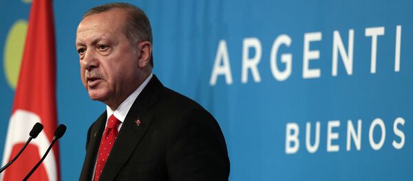Президент Турции Реджеп Тайип Эрдоган на второй саммите лидера G20 (1 декабря 2018). Буэнос-Айрес - Sputnik Армения