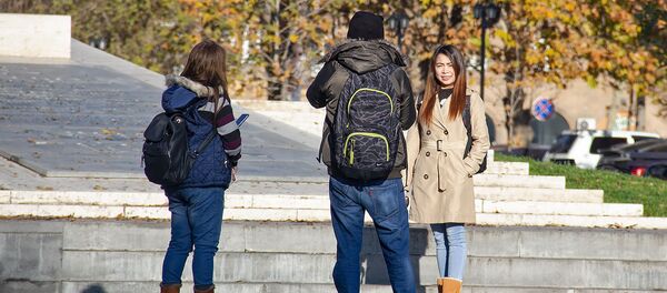 Туристы Туристы - Sputnik Армения