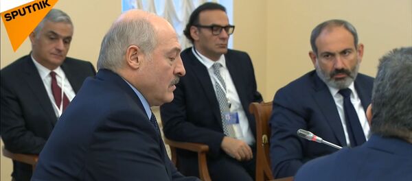 Речь президента Беларуси Александра Лукашенко на заседании Высшего Евразийского экономического совета (6 декабря 2018). Санкт-Петербург - Sputnik Армения