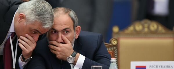 И.о. премьер-министра Армении Никол Пашинян на заседании Высшего Евразийского экономического совета (6 декабря 2018). Санкт-Петербург - Sputnik Армения