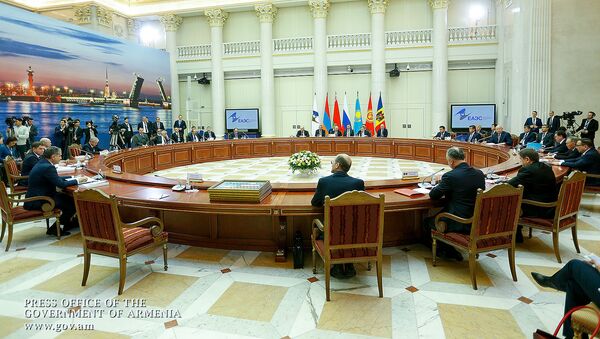 Заседание Высшего Евразийского экономического совета (6 декабря 2018). Санкт-Петербург - Sputnik Армения