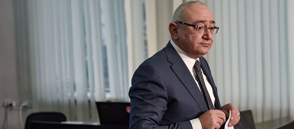Председатель ЦИК Армении Тигран Мукучян в день внеочередных выборов в НС РА (9 декабря 2018). Еревaн - Sputnik Армения