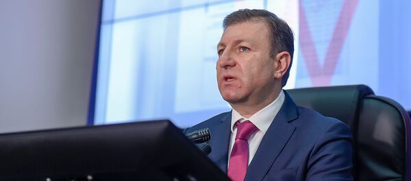 Секретарь ЦИК Армении Армен Смбатян в день внеочередных выборов в НС РА (9 декабря 2018). Еревaн - Sputnik Արմենիա