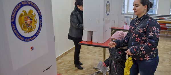Внеочередные выборы в Национальное собрание Армении (9 декабря 2018). Еревaн - Sputnik Армения