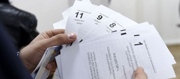 Бюллетени для голосования Бюллетени для голосования - Sputnik Արմենիա