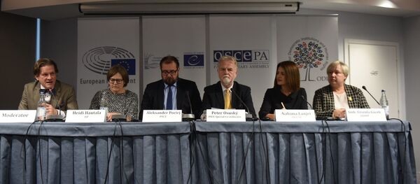 Пресс-конференция наблюдательской миссии от ОБСЕ (10 декабря 2018). Еревaн - Sputnik Армения