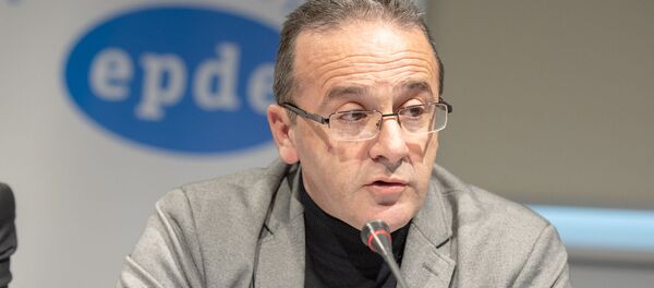 Артур Сакунц на пресс-конференции по итогам выборов (10 декабря 2018). Еревaн - Sputnik Արմենիա