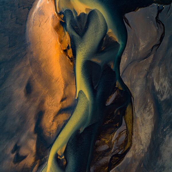 Устье реки Affall в Исландии  - Sputnik Армения