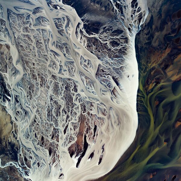 Речные вены ледников в Исландии  - Sputnik Армения