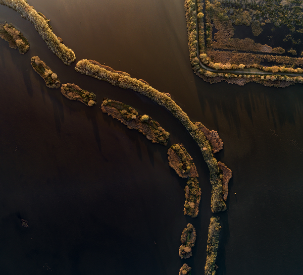 Извилистая река Зала, протекающая через болото Кис-Балатон около Залавара, озеро Балатон, Венгрия - Sputnik Армения