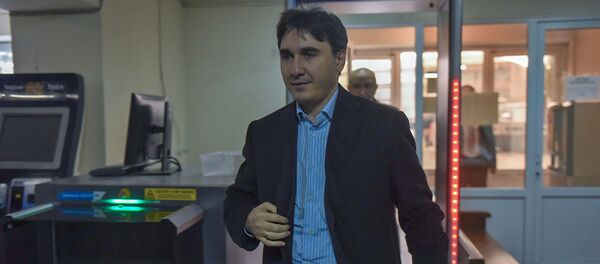 Армен Геворгян в здании суда общей юрисдикции административного района Нор Норк (13 декабря 2018). Еревaн Армен Геворгян в здании суда общей юрисдикции административного района Нор Норк (13 декабря 2018). Еревaн - Sputnik Армения