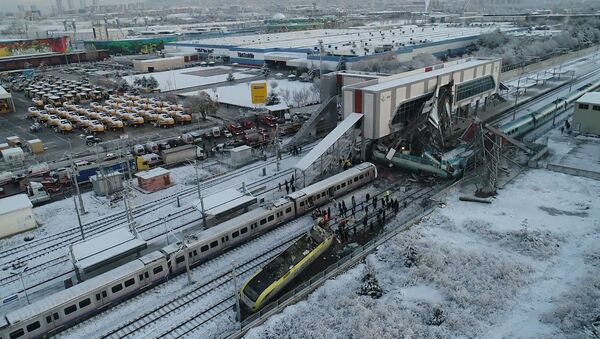 В Анкаре потерпел крушение скоростной поезд - Sputnik Արմենիա