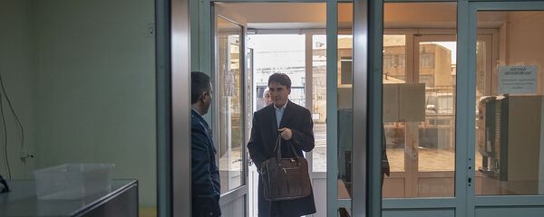 Армен Геворгян в здании суда общей юрисдикции административного района Нор Норк (13 декабря 2018). Еревaн - Sputnik Армения