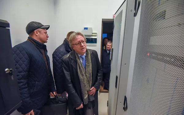 Открытие серверного центра GLONASS (14 декабря 2018). Бюракан Открытие серверного центра GLONASS (14 декабря 2018). Бюракан - Sputnik Армения