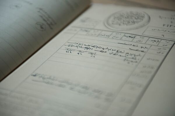 Архивные документы на османском языке Архивные документы на османском языке - Sputnik Արմենիա