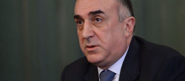 Министр иностранных дел Азербайджана Эльмар Мамедъяров Министр иностранных дел Азербайджана Эльмар Мамедъяров - Sputnik Արմենիա
