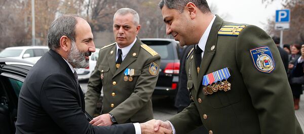 И.о. премьер-министра Никол Пашинян принял участие на торжественном заседании СНБ (20 декабря 2018). Еревaн - Sputnik Армения