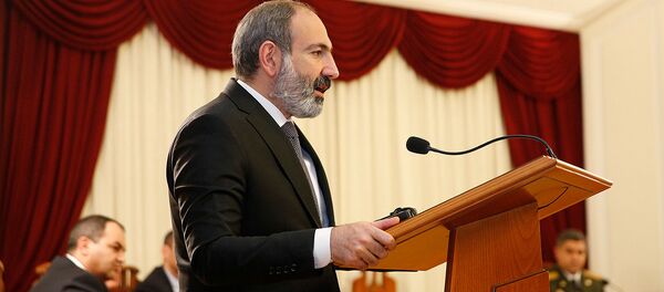 И.о. премьер-министра Никол Пашинян принял участие на торжественном заседании СНБ (20 декабря 2018). Еревaн - Sputnik Արմենիա