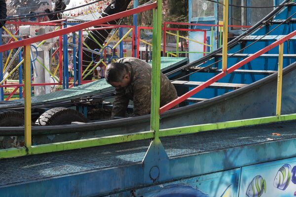 Работник парка развлечений Работник парка развлечений - Sputnik Արմենիա