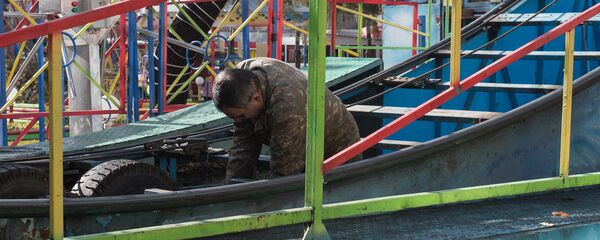 Работник парка развлечений Работник парка развлечений - Sputnik Արմենիա