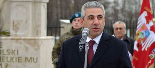 Посол Армении в Польше Эдгар Казарян Посол Армении в Польше Эдгар Казарян - Sputnik Արմենիա