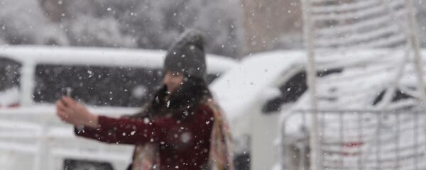 Первый снег в Ереване Первый снег в Ереване - Sputnik Արմենիա