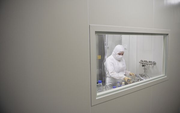 Производственный корпус лаборатории ГУ НИИ эпидемиологии и микробиологии имени Н.Ф. Гамалеи, в котором разработана вакцина против лихорадки Эбола - Sputnik Армения