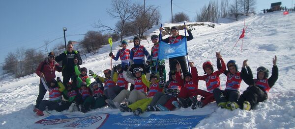 Армянские лыжники Армянские лыжники - Sputnik Армения