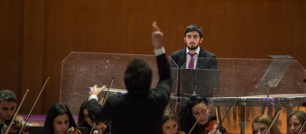 Государственный молодежный оркестр Армении Государственный молодежный оркестр Армении - Sputnik Армения