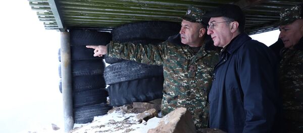 Зограб Мнацаканян посетил Вооруженные силы Армении - Sputnik Армения