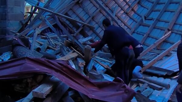 Ураган в Батуми - видео разрушений - Sputnik Армения
