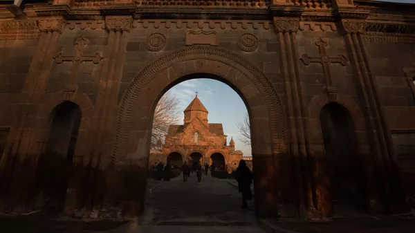 Рождественский сочельник в церкви Святой Гаяне (5 января 2019). Эчмиадзин - Sputnik Армения
