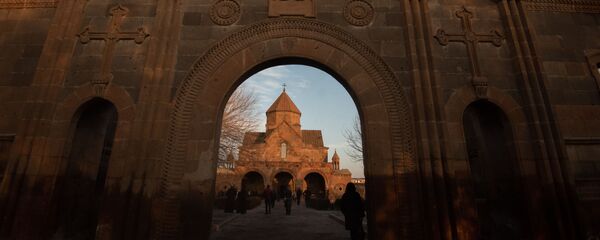 Рождественский сочельник в церкви Святой Гаяне (5 января 2019). Эчмиадзин - Sputnik Армения