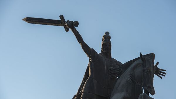 Памятник Вардану Мамиконяну  - Sputnik Армения