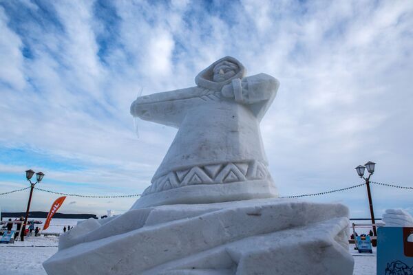 Ձնե քանդակների մրցույթ «Գիպերբորեա» միջազգային ձմեռային տոնին։ Կարելիա - Sputnik Արմենիա