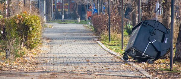 Мусорный бак компании Санитек - Sputnik Արմենիա