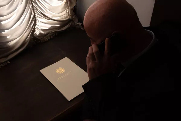 Овик Агазарян на церемонии вручения мандатов депутатам Национального Собрания Армении 7-го созыва (10 января 2019). Еревaн Овик Агазарян на церемонии вручения мандатов депутатам Национального Собрания Армении 7-го созыва (10 января 2019). Еревaн - Sputnik Армения